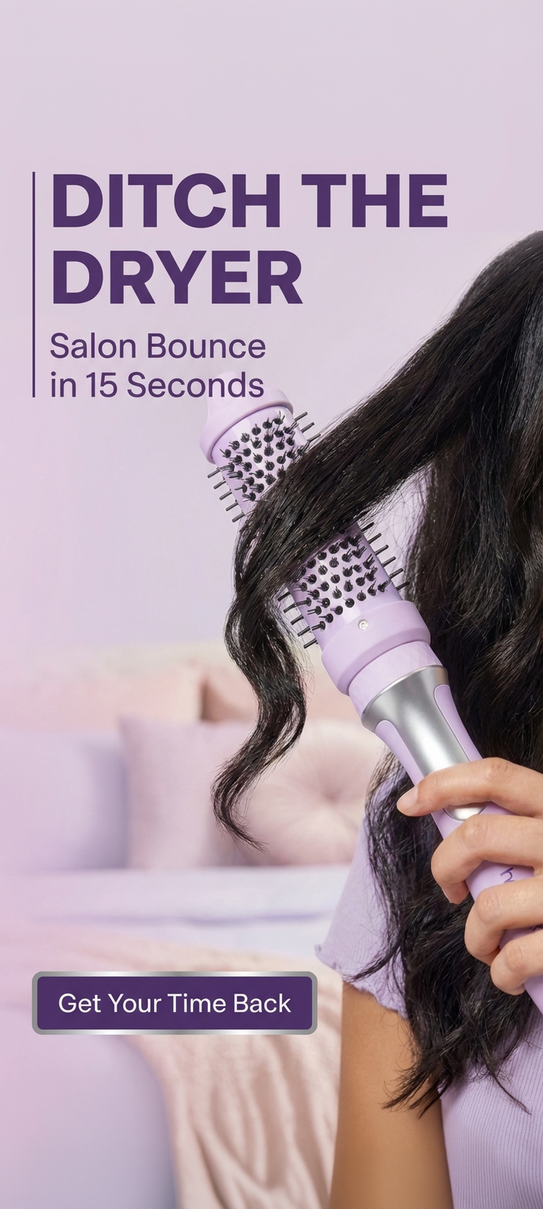 Heatwave infrared hair brush with moisture locking bristles and 360 degree airflow technology for frizz-free healthy hair