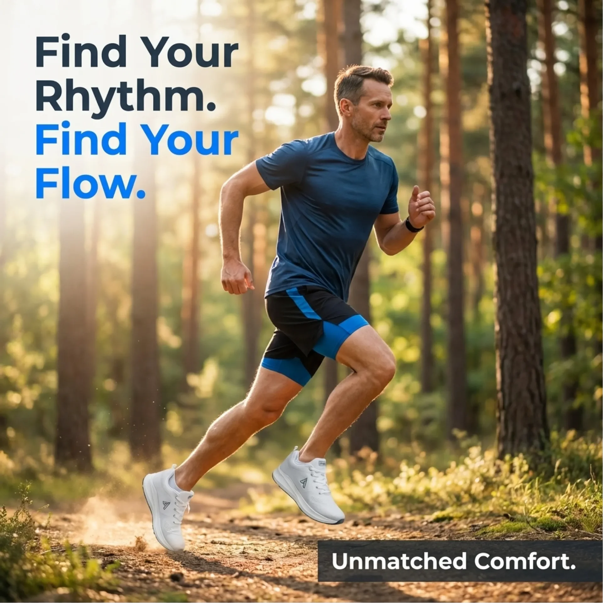 White running shoes for men with unmatched comfort for outdoor trail running and athletic performance